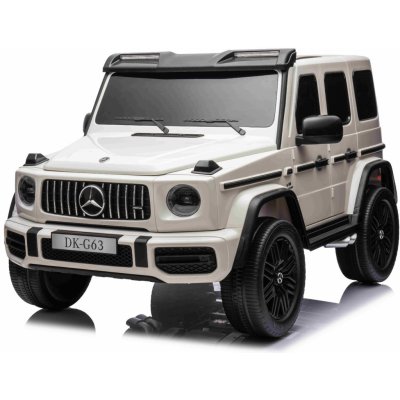 mamido Elektrické autíčko Mercedes Benz G63 AMG XXL STRONG 24V bílé – Hledejceny.cz
