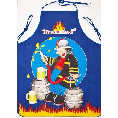 Forbyt Zástěra pro muže motiv Hasič modrý – Hledejceny.cz