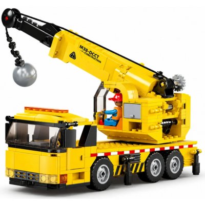 Sluban B1195 Autojeřáb s demoliční koulí – Zboží Mobilmania