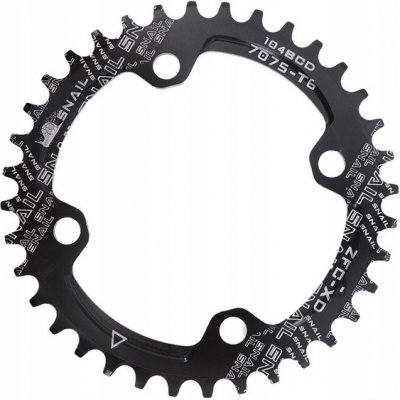 Oválný převodník OVAL Narrow Wide DECKAS 32T 104 BCD – Zboží Dáma