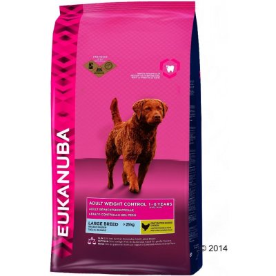 Eukanuba Adult Large Breed Weight Control 2 x 15 kg – Zboží Mobilmania