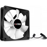 1stCOOL SILENT Fan 12cm F12-BLACK-WHITE – Zboží Živě