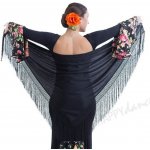 Happy Dance Mantón pro začátečníky C56412 černá – Zboží Dáma