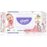 Bella Baby Happy Oat Proteins & Panthenol dětské vlhčené ubrousky 64 ks – Hledejceny.cz