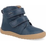 Protetika chlapecké zimní barefoot boty DARYK NAVY, PRO-tex modrá – Zboží Dáma
