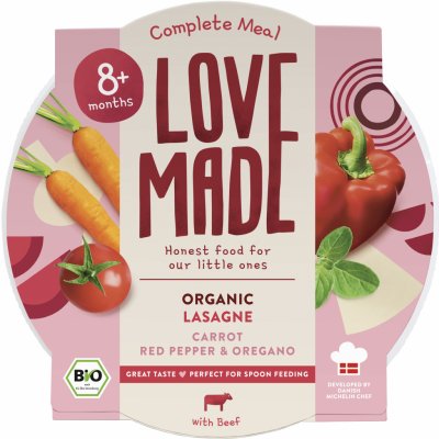 LoveMade Dětské lasagne 185 g – Zboží Mobilmania