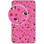Jerry Fabrics Prostěradlo Minnie hearts 02 90x200 – Sleviste.cz