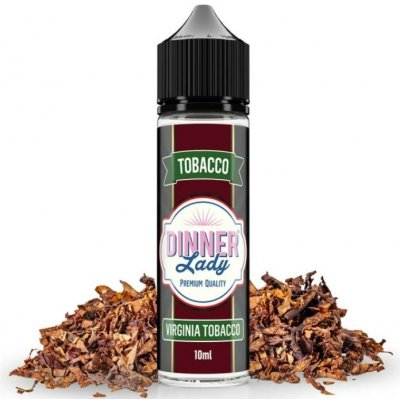 Dinner Lady Tobacco Virginia Tobacco Shake & Vape 10 ml – Zboží Mobilmania