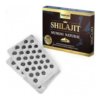 Mumio Shilajit Natural 60 tablet – Hledejceny.cz