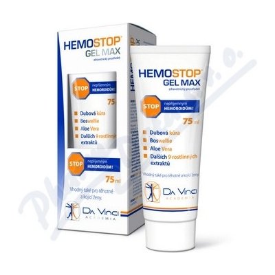 Simply You HemoStop Gel Max Da Vinci Academia 75 ml