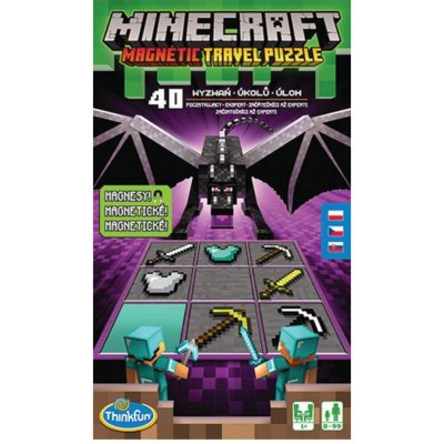 ThinkFun Minecraft Magnetická cestovní hra – Zboží Dáma