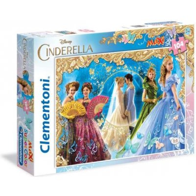 Clementoni 23687 Princezny CINDERELLA 104 dílků