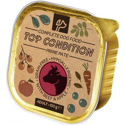 Top Condition Dog Beef Apple paté 150 g – Hledejceny.cz