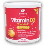 Nature´s Finest Vitamin D3 + vitamin C 150 g – Hledejceny.cz