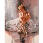 Norimpex Diamantový obrázek Baletka 30 x 40 cm 1005274 – Zbozi.Blesk.cz
