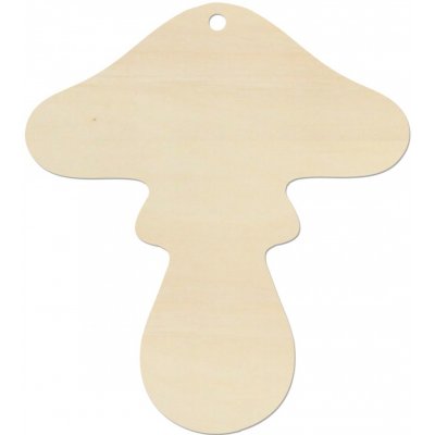 LYMFY Muchomůrka 9x8 cm přírodní dřevo – Hledejceny.cz