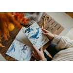 ePipí Sešit A5 Velryby Listy sešitu Linky – Zboží Dáma