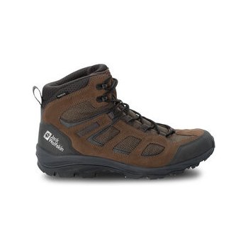 Jack Wolfskin Pánské outdoorové boty Vojo 3 WT Texapore Mid Brown Phantom