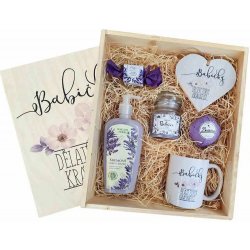 Bohemia Gifts dřevěný dárkový box babičky dělají život krásnější