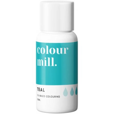 COLOUR MILL BARVA TEKUTÁ tyrkysová teal 20 ml – Sleviste.cz