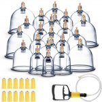 4FIZJO Sada plastových čínských vakuových masážních baněk 24ks – Zboží Dáma