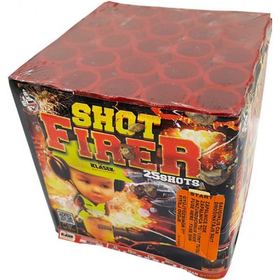 Kompaktní ohňostroj STŘELMISTR 25 ran 20 mm – Zboží Mobilmania