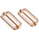 Prima-obchod Posunovač na popruhy šíře 33 mm, barva 5 růžové zlato – Hledejceny.cz