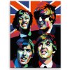 Malování podle čísla Malování podle čísel The Beatles 02