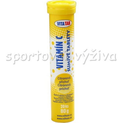 Vitatab Vitamin C 20 šumivých tablet – Hledejceny.cz