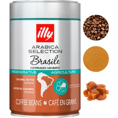 Illy Brasile Cerrado Mineiro zrnková 250 g – Hledejceny.cz