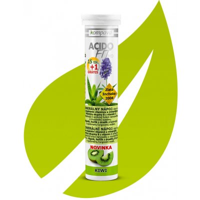 AcidoFit nápoj na odkyslenie organizmu Pomeranč limetka 16 tablet – Hledejceny.cz