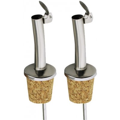 PROHOME - Zátka korková s nálevkou 2ks – Zboží Dáma