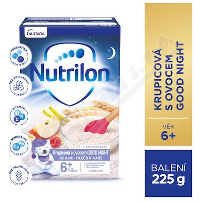 Nutrilon Krupic.kaše ovoce 225 g – Hledejceny.cz