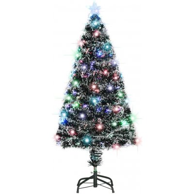 zahrada-XL Vánoční stromek se stojanem a LED 120 cm optické vlákno – Zbozi.Blesk.cz