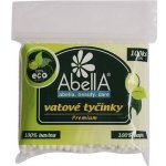 Abella Vatové tyčinky 100 ks Premium Eco – Zbozi.Blesk.cz