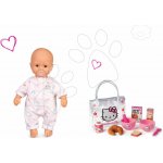Smoby zlatá 32 cm Baby Nurse + snídaňový set Hello Kitty v taštičce s 9 doplňky 220100-17 – Hledejceny.cz