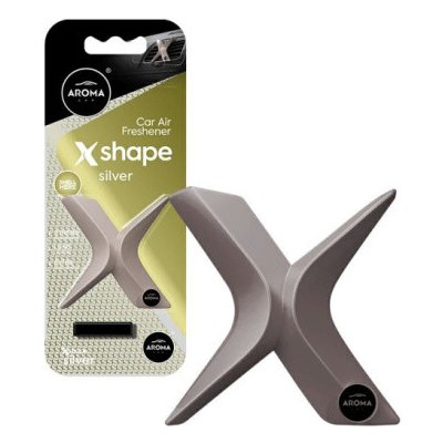 Aroma Car X SHAPE SILVER – Hledejceny.cz