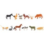 Teddies Zvířátka mini domácí farma 4-6cm 12ks – Sleviste.cz