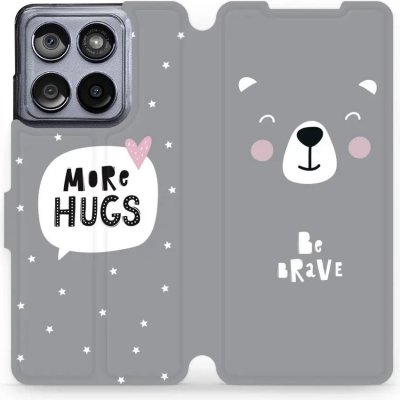 Mobiwear Motorola Edge 60 Fusion MH06P Be brave more hugs – Zboží Živě