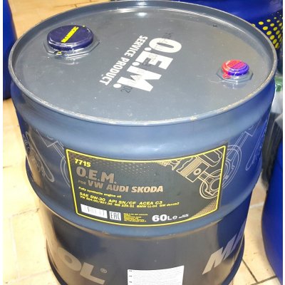 Mannol Longlife 504/507 5W-30 60 l – Zboží Mobilmania