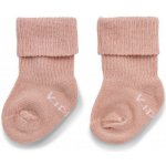KipKep Dětské ponožky Stay-on-Socks 1 pár Newborn Mauve – Zboží Mobilmania