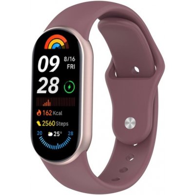 VSECHNONAMOBIL 115541 BUTTERFLY Vyměnitelný řemínek pro Xiaomi Smart Band 10 / 9 / 8 fialový – Hledejceny.cz