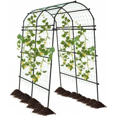 Kovový zahradní oblouk pergola 230 cm – Hledejceny.cz