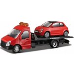 Bburago Car Hauler a Mini Cooper S 1:43 – Zboží Mobilmania