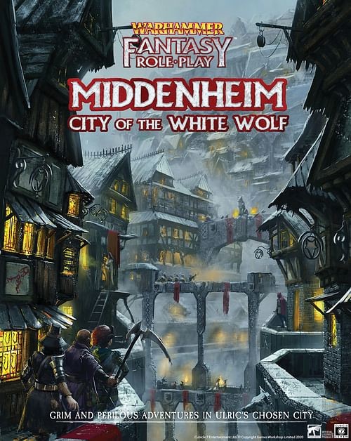 Cubicle 7 Warhammer Fantasy Roleplay Middenheim: City of the White Wolf