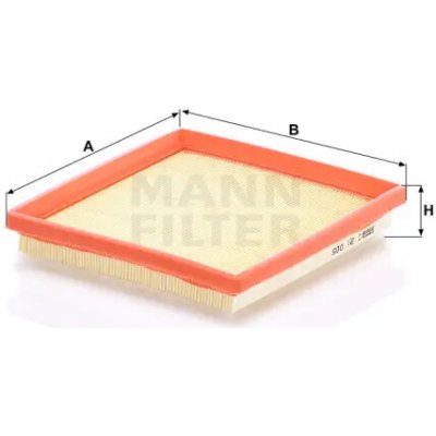 MANN FILTER Vzduchový filtr C 21 005 – Hledejceny.cz