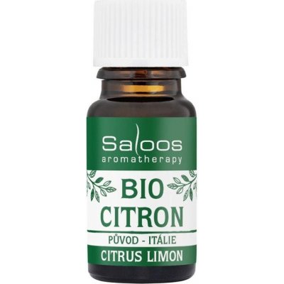 Saloos bio esenciální olej CITRON pro aromaterapii 5 ml – Zbozi.Blesk.cz