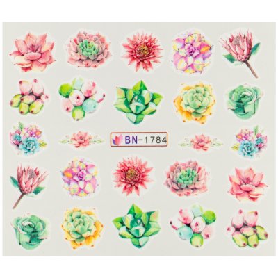 BIO nails Vodolepka BN 1784 květy – Hledejceny.cz