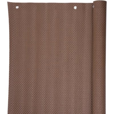 Strend Pro Zástěna polyratan 77 0,9 x 3 m UV 800 g / m2 hnědá – Hledejceny.cz