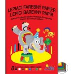 Barevné papíry školní lepící složka 8 listů – Zboží Dáma Barevné papíry školní lepící složka 8 listů – Zboží Dáma